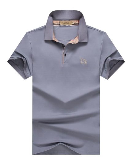 Classic Burberry Short-Sleeved Turnover Collar Cotton polo shirt (3XL-6XL)