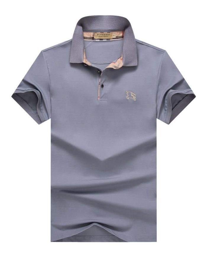 Classic Burberry Short-Sleeved Turnover Collar Cotton polo shirt (3XL-6XL)