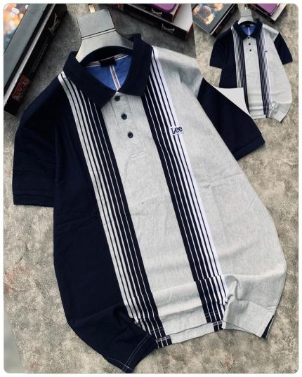 Classic Collar Lee Turnover Cotton polo shirt
