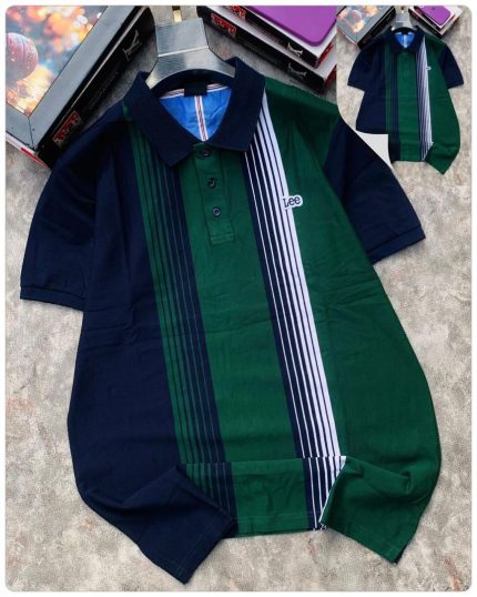 Classic Collar Lee Turnover Cotton polo shirt