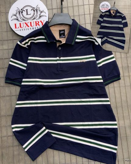 Classic Collar Jeep Cotton Polo Shirt