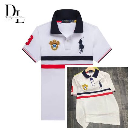 Classic Collar PRL Cotton Polo Shirt
