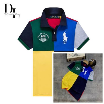Classic Collar PRL Cotton Polo Shirt ( 3XL - 6XL )