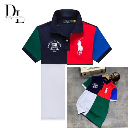 Classic Collar PRL Cotton Polo Shirt ( 3XL - 6XL )