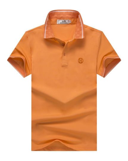 Classic Collar Hermes Cotton Polo Shirt ( 3XL – 6XL )