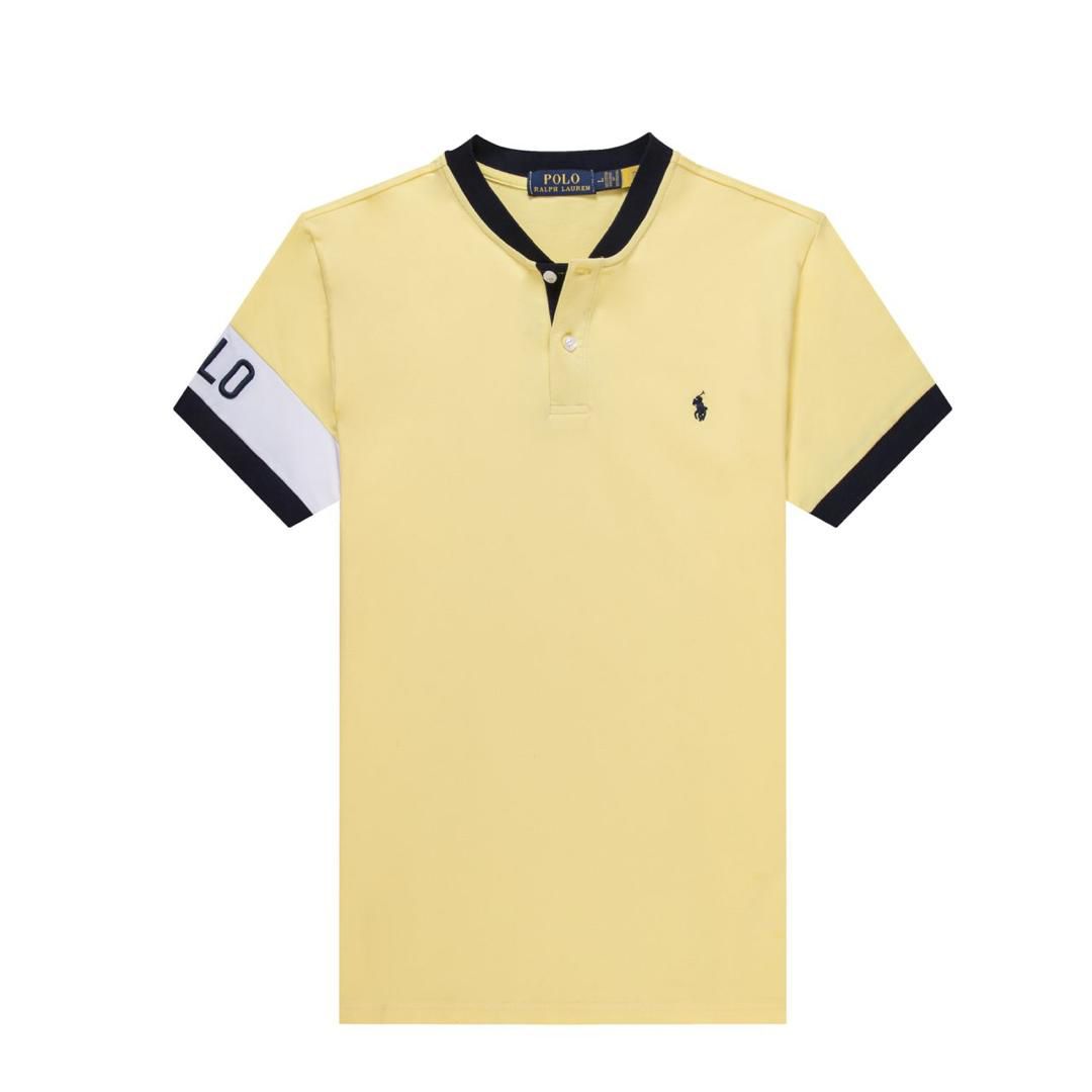 WhatsApp Image 2025-10-02 at 20.20.53_46bdde68 Classic Bishop Neck PRL Cotton Polo Shirt