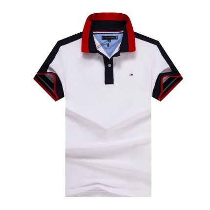 Classic Collar Tommy Cotton Polo Shirt