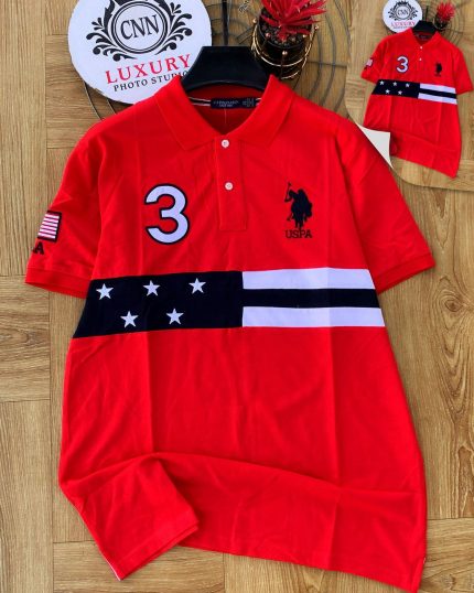 Classic Collar Polo Cotton Polo Shirt