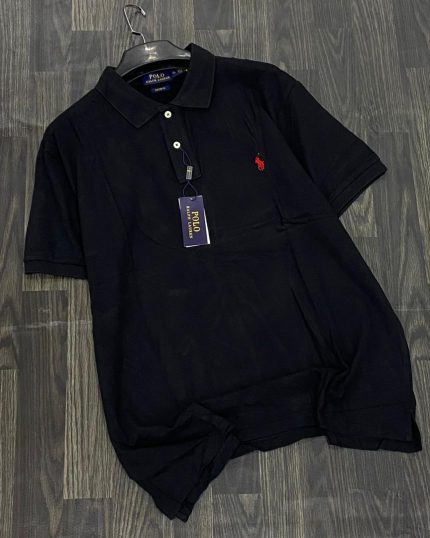 Classic Collar PRL Cotton Polo Shirt
