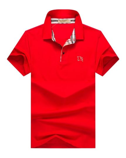 Classic Burberry Short-Sleeved Turnover Collar Cotton polo shirt (3XL-6XL)