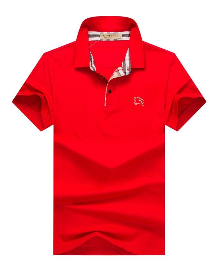 Classic Burberry Short-Sleeved Turnover Collar Cotton polo shirt (3XL-6XL)
