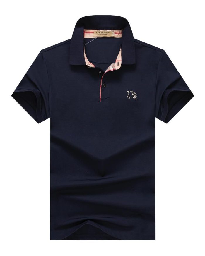 Classic Burberry Short-Sleeved Turnover Collar Cotton polo shirt (3XL-6XL)