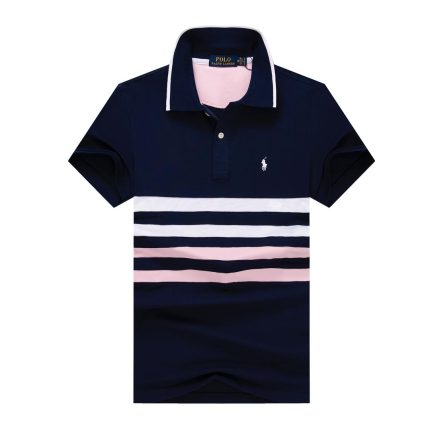 A Classic Ralph Lauren Short-Sleeved Turnover Collar Cotton polo shirt