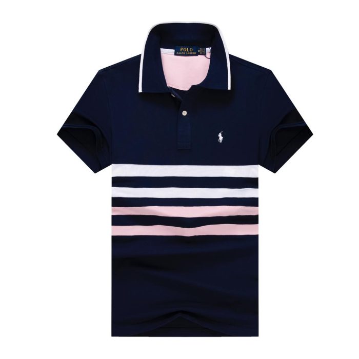 A Classic Ralph Lauren Short-Sleeved Turnover Collar Cotton polo shirt