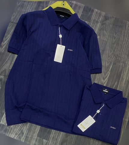 Classic Collar MND Cotton Polo Shirt
