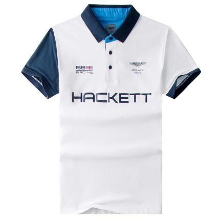 Classic Hackett Aston Martin Racing Men’s Premium Cotton Polo Shirt