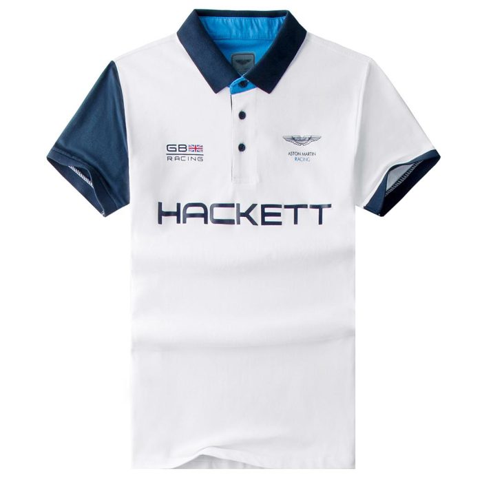 Classic Hackett Aston Martin Racing Men’s Premium Cotton Polo Shirt