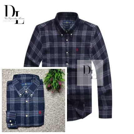 Classic Custom-Fit PRL Men’s Logo-Embroidered long Sleeve Oxford Shirt