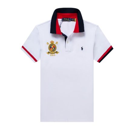 Classic Collar PRL Cotton Polo Shirt