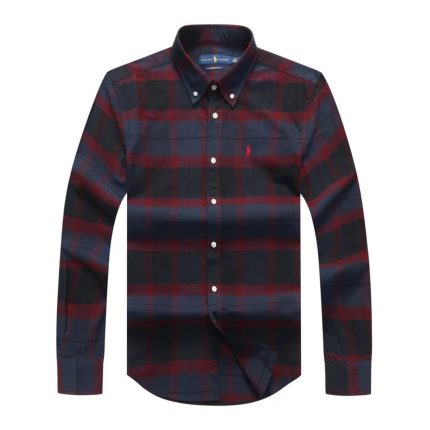 Classic PRL Custom-Fit Men’s Logo-Embroidered long Sleeve Oxford Shirt