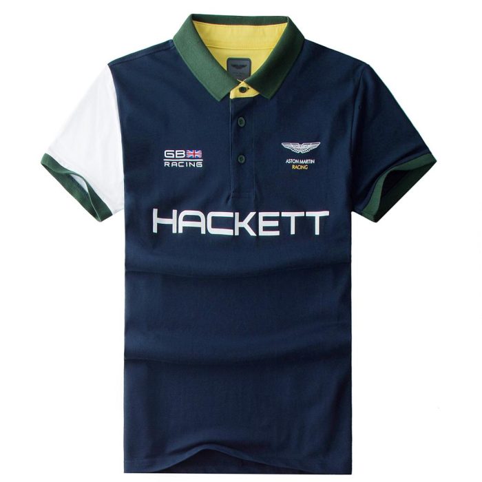 Classic Hackett Aston Martin Racing Men’s Premium Cotton Polo Shirt