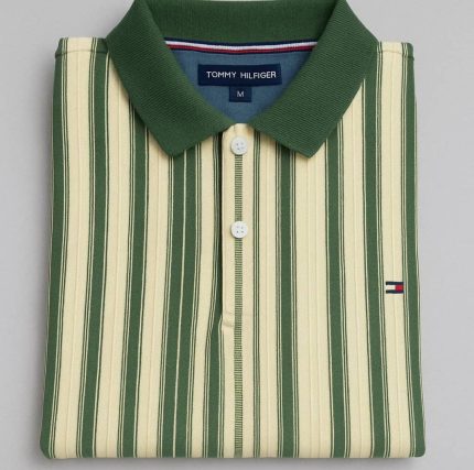 Classic Collar Short-Sleeved Turnover Tommy Cotton polo shirt