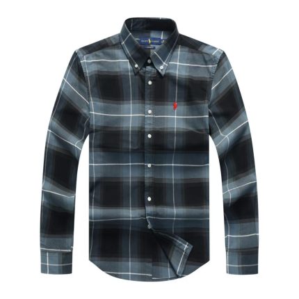 Classic PRL Custom-Fit Men’s Logo-Embroidered long Sleeve Oxford Shirt