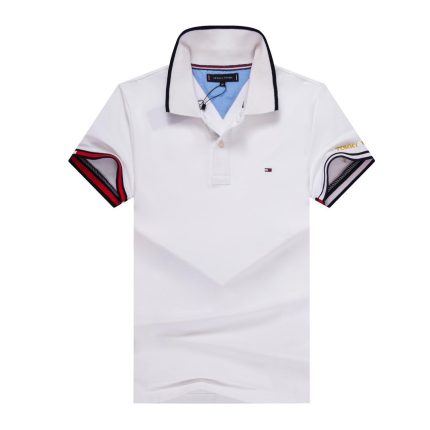 Classic Collar Tommy Cotton Polo Shirt