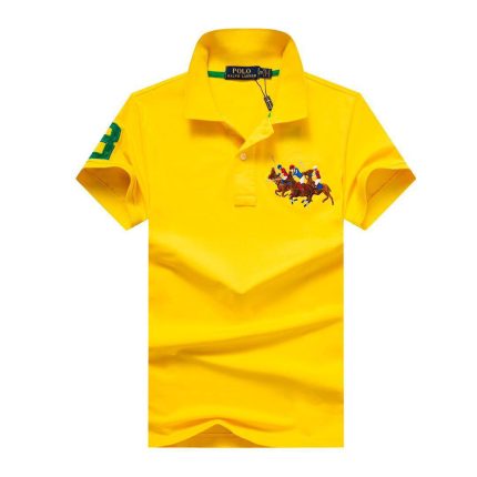 Classic Collar PRL Cotton Polo Shirt