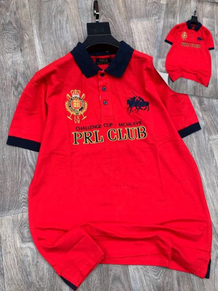 Classic Collar PRL Cotton Polo Shirt
