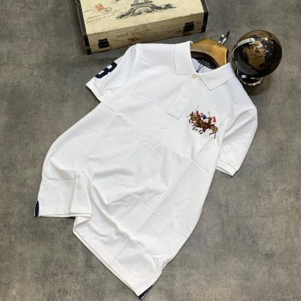 Classic Collar PRL Cotton Polo Shirt