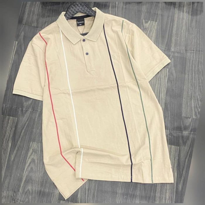 Classic Collar Billionaire Cotton Polo Shirt