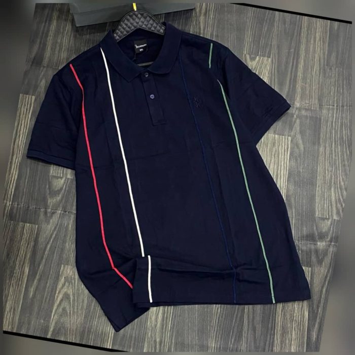 Classic Collar Billionaire Cotton Polo Shirt