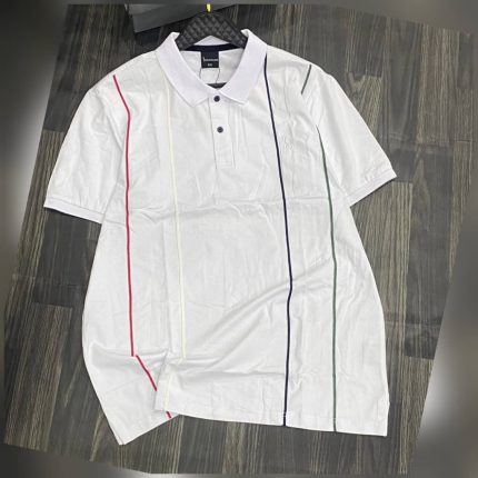 Classic Collar Billionaire Cotton Polo Shirt