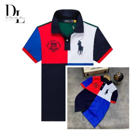 Classic Collar PRL Cotton Polo Shirt ( 3XL - 6XL )