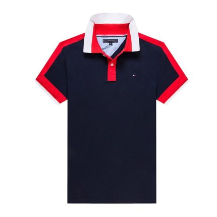 Classic Collar Tommy Cotton Polo Shirt