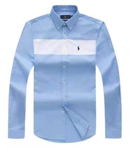 A Classic Custom-Fit PRL Men’s Logo-Embroidered Long Sleeve Oxford Shirt