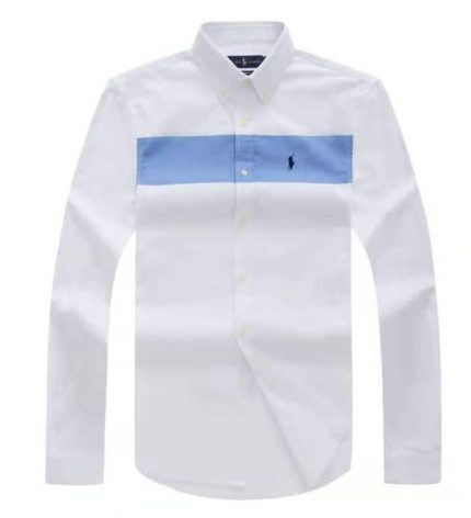 Classic Custom-Fit PRL Men’s Logo-Embroidered long Sleeve Oxford Shirt