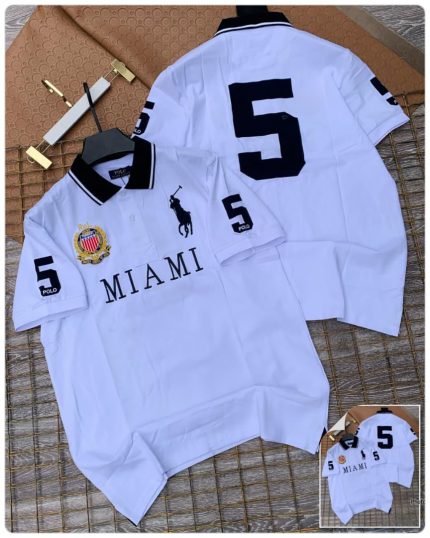 Classic Collar PRL Cotton Polo Shirt