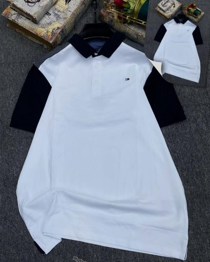 Classic Collar THF Cotton Polo Shirt