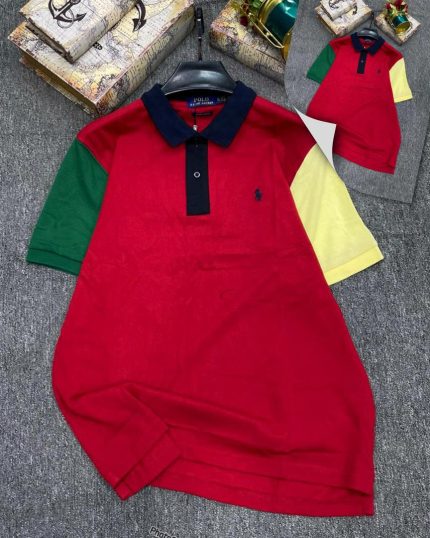 Classic Collar PRL Cotton Polo Shirt