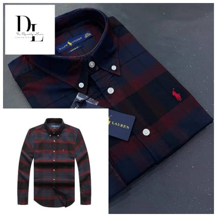 Classic PRL Custom-Fit Men’s Logo-Embroidered Long Sleeve Oxford Shirt