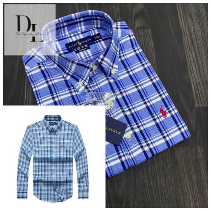 Classic PRL Custom-Fit Men’s Logo-Embroidered Long Sleeve Oxford Shirt