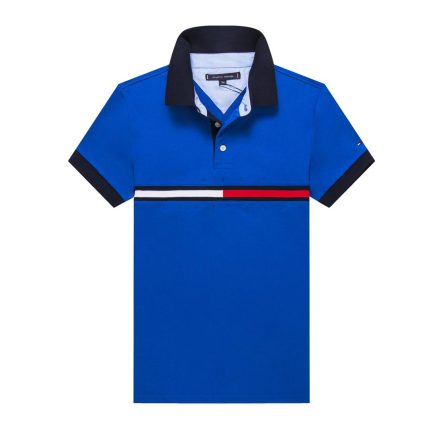 Classic Collar THF Cotton Polo Shirt