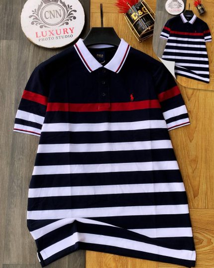 Classic Collar PRL Cotton Polo Shirt