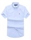 Classic PRL Men’s Custom-Fit Logo-Embroidered Short Sleeve Oxford Shirt