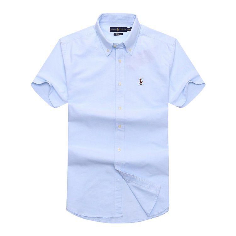 WhatsApp Image 2026-05-02 at 7.36.58 PM Classic PRL Men’s Custom-Fit Logo-Embroidered Short Sleeve Oxford Shirt