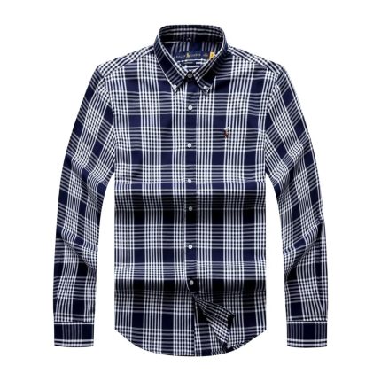 Classic PRL Custom-Fit Men’s Logo-Embroidered Long Sleeve Oxford Shirt