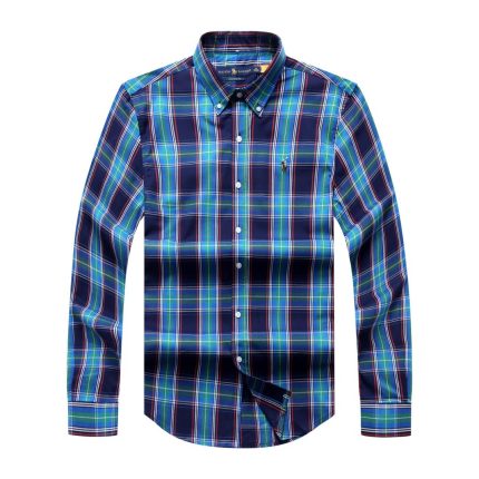Classic PRL Custom-Fit Men’s Logo-Embroidered Long Sleeve Oxford Shirt