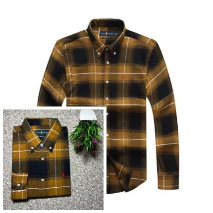 Classic Custom-Fit PRL Men’s Logo-Embroidered long Sleeve Oxford Shirt